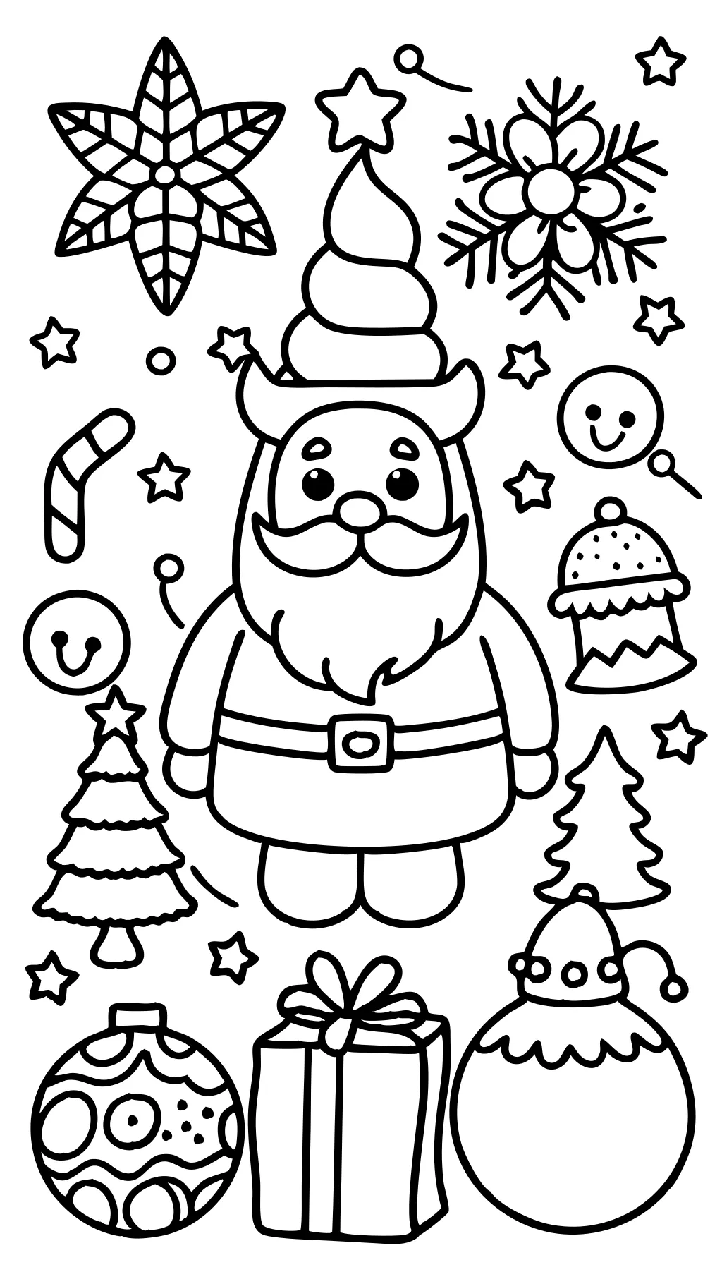 christmas color pages free printable